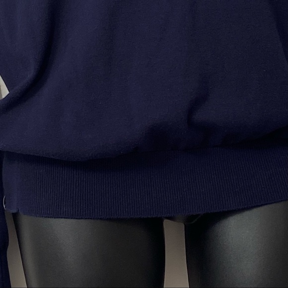 Bench men blue v neck long sleeves pullover sweater,Size L. Pre- owned condition - Picture 3 of 15